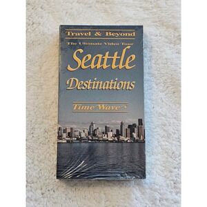 Travel & Beyond The Ultimate Video Tour Seattle Destinations Time Waver VHS 1997